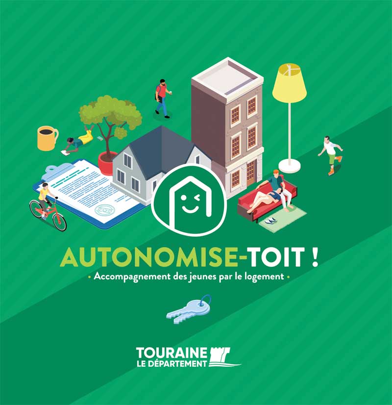 Plaquette « Autonomise-Toit ! » dispositif d’accompagnement social lié au logement pour les jeunes de 16 à 25 ans